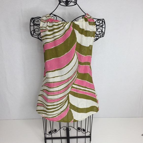 Trina Turk Silk Tank Women’s Top Size P - Picture 3 of 8